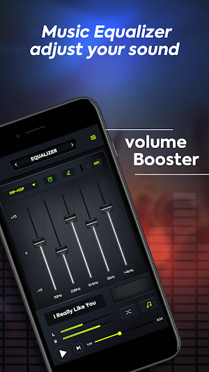 Volume Booster - Music Player with Equalizer Screenshot 2
