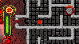 Lava in Maze - Random maze generator Screenshot 1