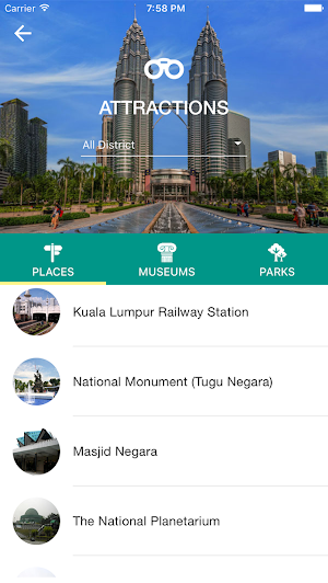 Kuala Lumpur Travel Guide Screenshot 1