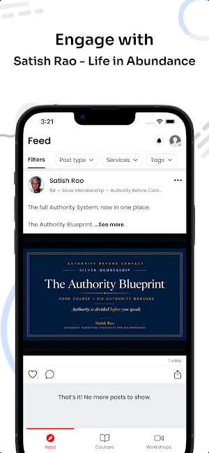 Authority Before Contact Screenshot 0