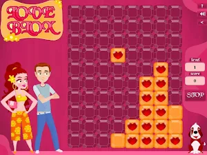 block puzzle-love jewel Screenshot 0