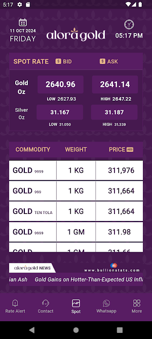 Alora Gold Screenshot 0