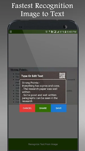Image To Text - QR and Bar Code Screenshot 3