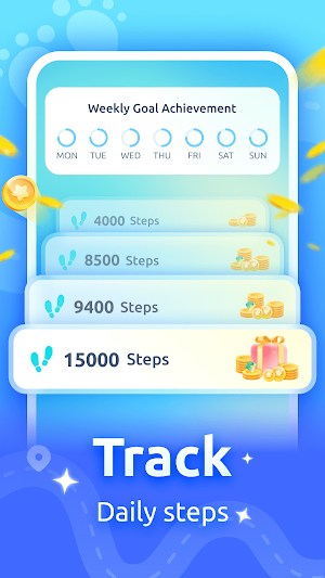 WalkWin - Lucky Pedometer Screenshot 0