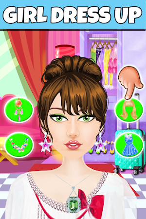 Salon Girls Fashion Makeover Screenshot 2