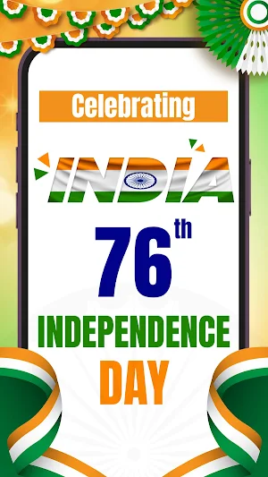 Independence Day Photo Frame Screenshot 0