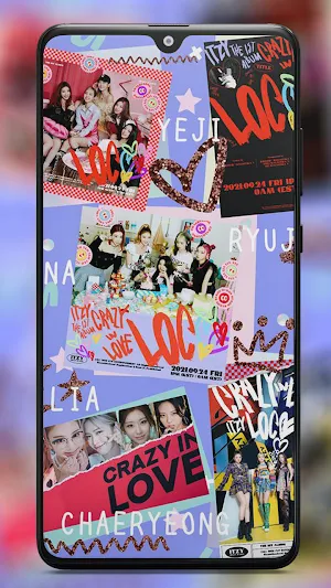 Wallpapers for ITZY 4K Screenshot 1