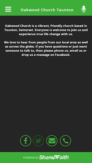 Oakwood Church Taunton Screenshot 1