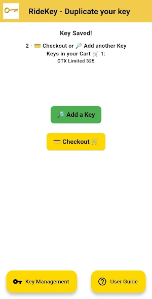 RideKey Screenshot 3