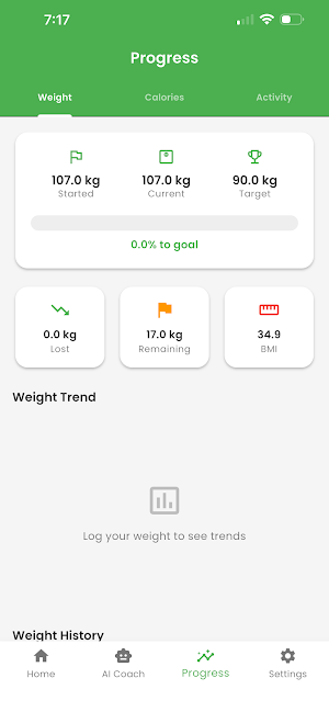 Fit Journey Screenshot 0