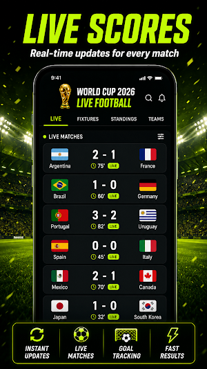 Live Scores: Football Match Screenshot 2