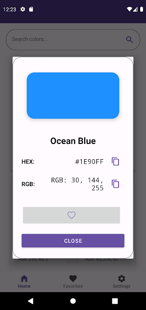 Hex Color Generator Screenshot 1