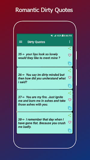 Dirty Mind Quotes Screenshot 3
