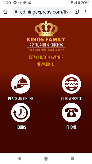 Kings Family Restaurant & Catering Screenshot 0