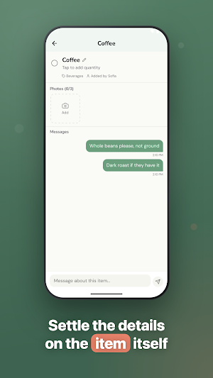 JibJib: Shared Grocery List Screenshot 2