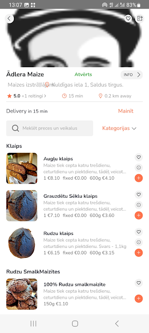 Aizšauj Pakaļ Customer Screenshot 1