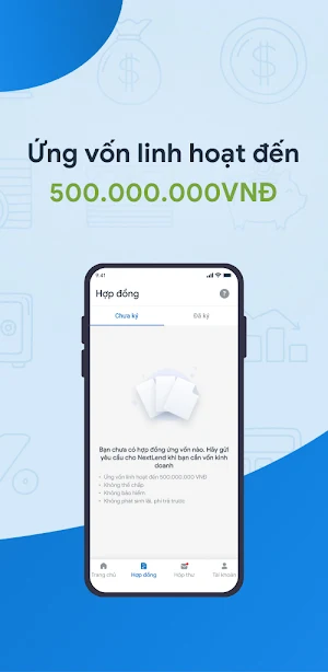 NextLend - Ứng vốn kinh doanh Screenshot 1