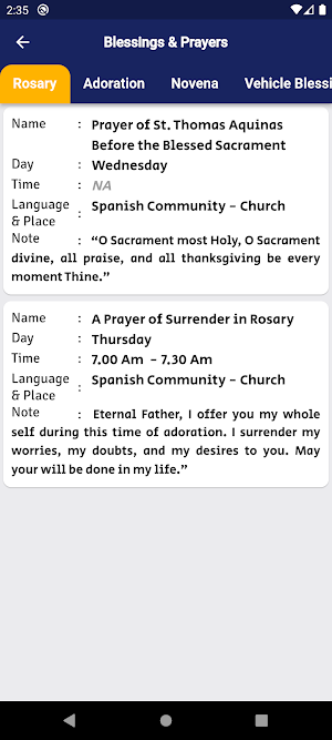 St. Mary's Church - Dubai Screenshot 1