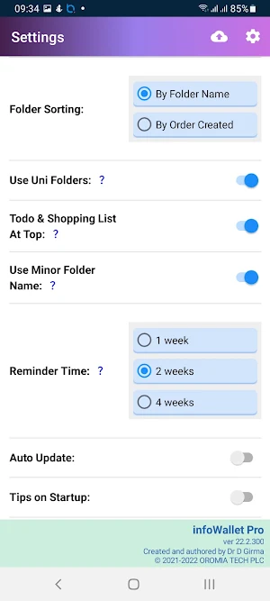 infoWallet Pro Screenshot 3
