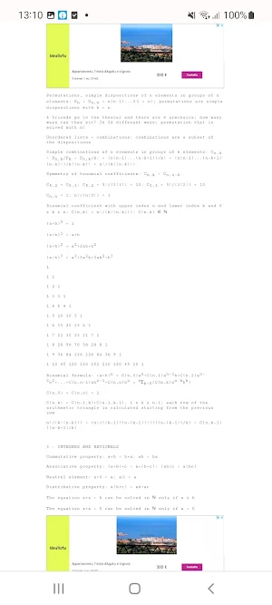 Calculus and Linear Algebra Screenshot 2
