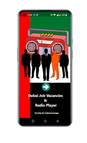 Dubai Job Vacancies & Radio Screenshot 0