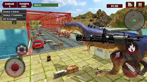 Dinosaur Shooting Games- Counter Attack Screenshot 3