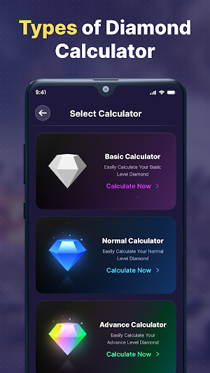 Diamond Calculator - FF Max Screenshot 1
