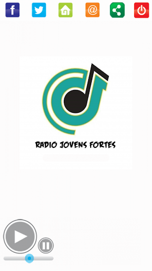 Web Rádio Jovens Fortes Online Screenshot 1