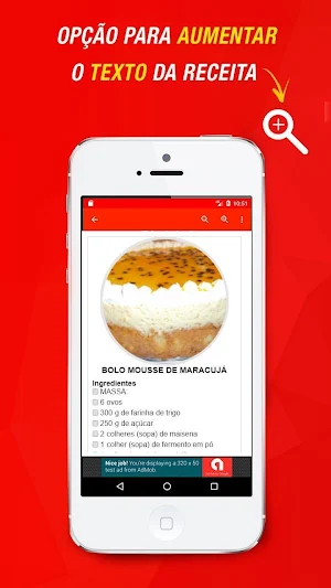 Receitas de Mousse de Maracujá Screenshot 0
