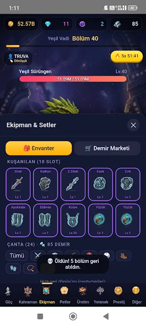 Tap Legends: Idle RPG Screenshot 1