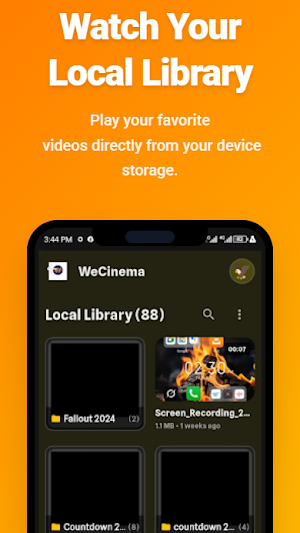 Wecinema: Watch Party Screenshot 1