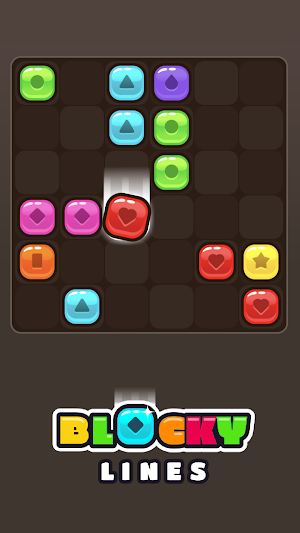 Blocky lines Screenshot 1