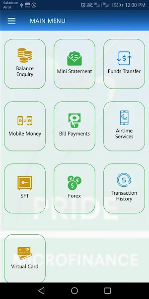 Pride Mobile Screenshot 1