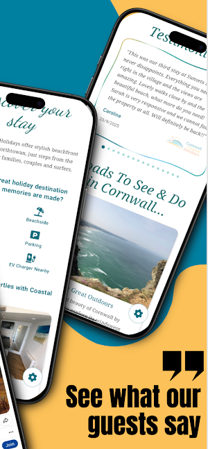 Cornwall Coastal Holidays Screenshot 1