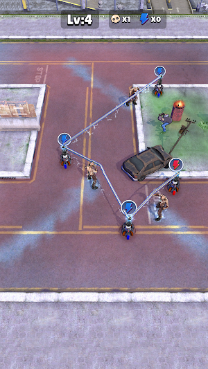 Zombie Attack Puzzle Screenshot 0