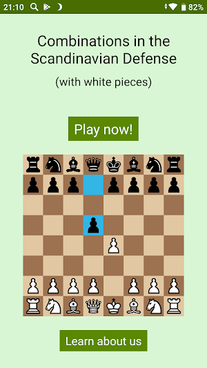 Combinations in the Scandinavian Defense Screenshot 0