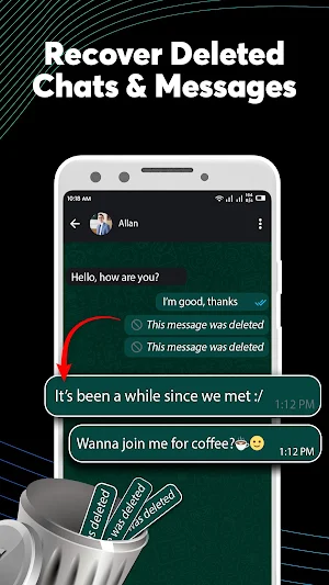 Recover Deleted Messages WAMR Screenshot 1