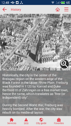 Freiburg im Breisgau cityguide Screenshot 3