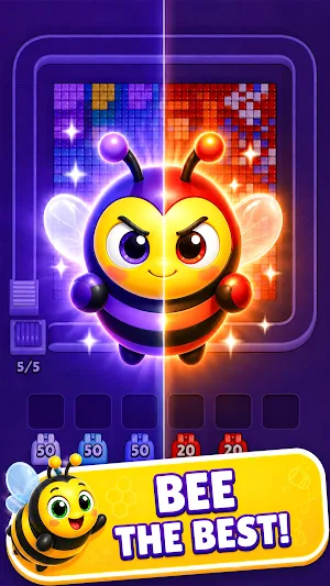 Buzz Flow: Pixel Color Puzzle Screenshot 3