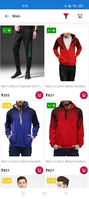 R G online shopping app Screenshot 1