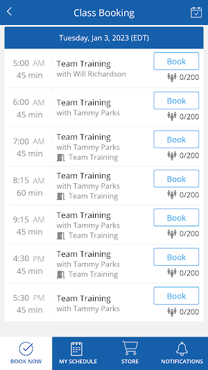 Habitat Health and Fitness Screenshot 1