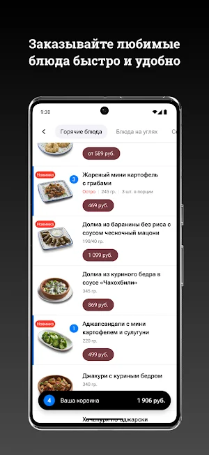 MV Food Screenshot 1