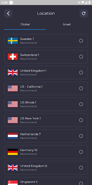Israel VPN - Get Israeli IP Screenshot 3