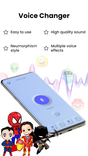 Voice Changer - Sound Effects & Audio Editor free Screenshot 0