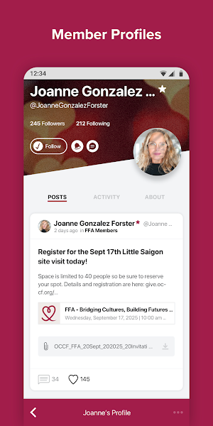 Family Foundation Alliance Screenshot 1