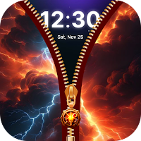 Zipper Lock Screen & Wallpaper