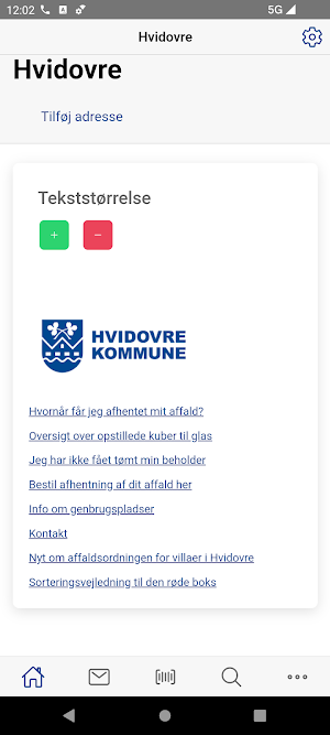 Hvidovre Affald Screenshot 0