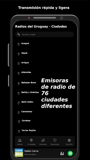 Radios del Uruguay Screenshot 1
