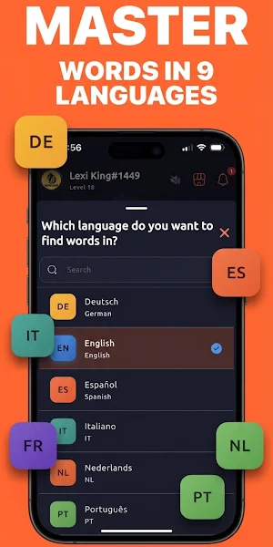Uniwords: Word Duel Game Screenshot 1