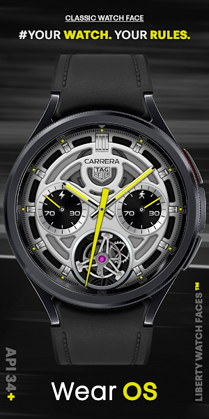 TAG Heuer Carrera 4 Watch Face Screenshot 2